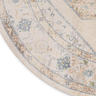 The Rug Corner Nourison Home Nourison Home - Astra Machine Washable Ivory/Blue Area Rug ASW13  