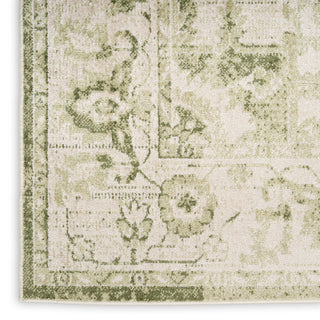 The Rug Corner Nourison Home Nourison Home - Astra Machine Washable Ivory/Green Area Rug ASW12  
