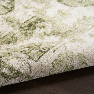 The Rug Corner Nourison Home Nourison Home - Astra Machine Washable Ivory/Green Area Rug ASW12  