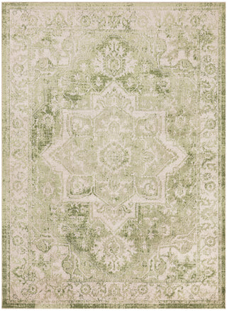 The Rug Corner Nourison Home Nourison Home - Astra Machine Washable Ivory/Green Area Rug ASW12  