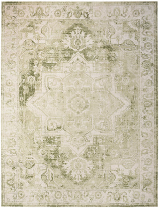 The Rug Corner Nourison Home Nourison Home - Astra Machine Washable Ivory/Green Area Rug ASW12  