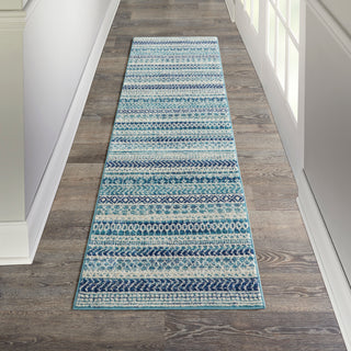 The Rug Corner Nourison Home Nourison Home - Passion Navy/Blue Area Rug PSN26  