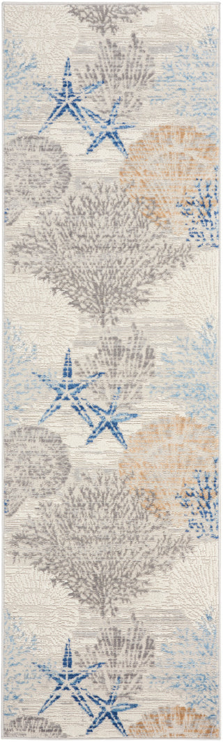The Rug Corner Nourison Home Seaside SDS04 IVGRB Area Rugs  