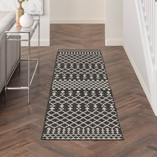 The Rug Corner Nourison Home Nourison Home - Positano Black Area Rug POS02  