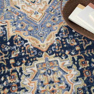 The Rug Corner Nourison Home Nourison Essentials Persian NRE07 NAVY Area Rugs  