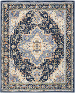 The Rug Corner Nourison Home Nourison Essentials Persian NRE07 NAVY Area Rugs  