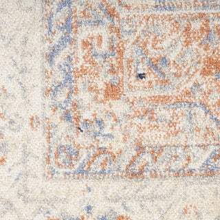 Nourison Home - Nourison Essentials  Beige/Blue Area Rug NRE07