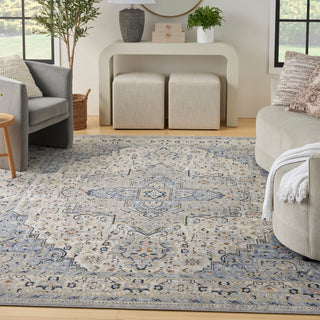 The Rug Corner Nourison Home Nourison Essentials Persian NRE07 BLUE Area Rugs  