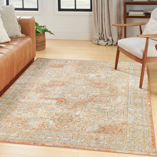 The Rug Corner Nourison Home Nourison Home - Nourison Essentials  Beige/Rust Area Rug NRE07  