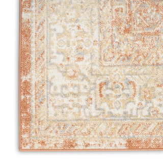 The Rug Corner Nourison Home Nourison Home - Nourison Essentials  Beige/Rust Area Rug NRE07  