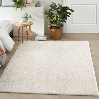 The Rug Corner Nourison Home Cozy Shimmer CSH01 IVSIL Area Rugs  