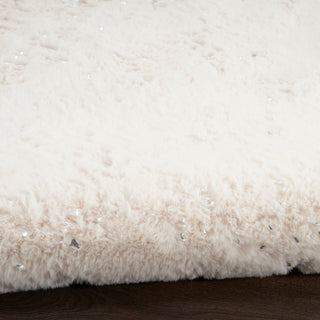 The Rug Corner Nourison Home Cozy Shimmer CSH01 IVSIL Area Rugs  