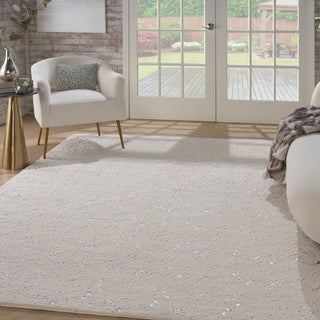 The Rug Corner Nourison Home Cozy Shimmer CSH01 IVSIL Area Rugs  