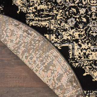 The Rug Corner Nourison Home Nourison Home - Grafix Black Area Rug GRF14  