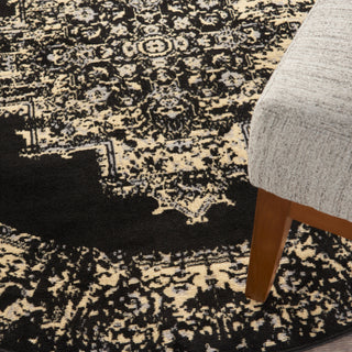 The Rug Corner Nourison Home Nourison Home - Grafix Black Area Rug GRF14  
