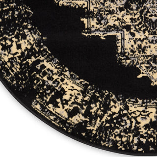 The Rug Corner Nourison Home Nourison Home - Grafix Black Area Rug GRF14  