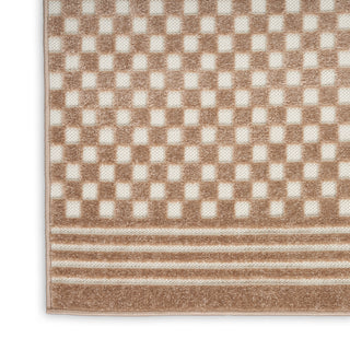 The Rug Corner Nourison Home Care Free CAF02 BROWN Area Rugs  