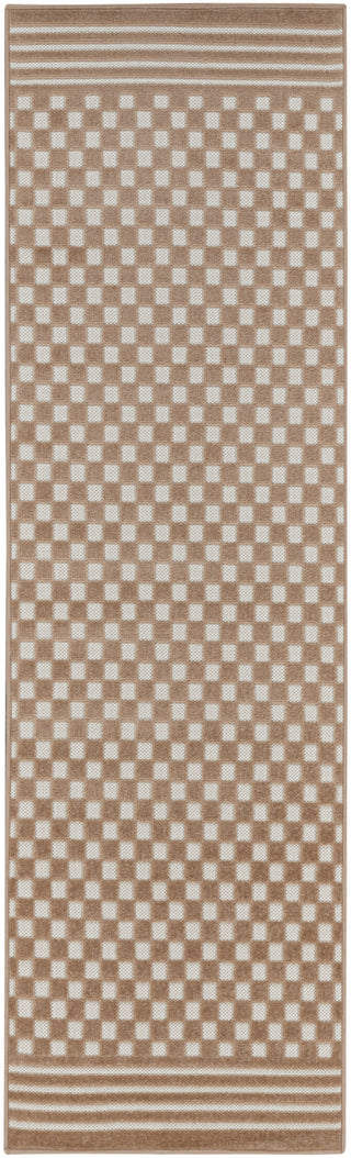 The Rug Corner Nourison Home Care Free CAF02 BROWN Area Rugs  