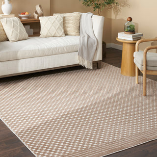 The Rug Corner Nourison Home Care Free CAF02 BROWN Area Rugs  
