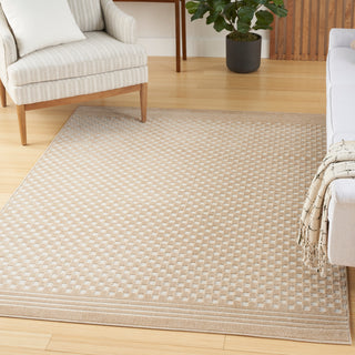 Nourison Home - Care Free Taupe Area Rug CAF02