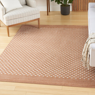 The Rug Corner Nourison Home Care Free CAF02 COPPR Area Rugs  