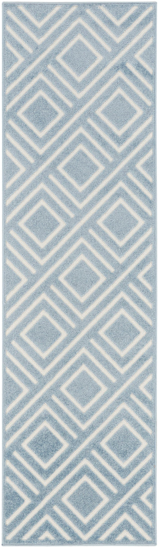 Nourison Home - Care Free Blue Area Rug CAF03