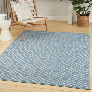 Nourison Home - Care Free Blue Area Rug CAF03