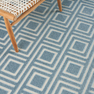 Nourison Home - Care Free Blue Area Rug CAF03