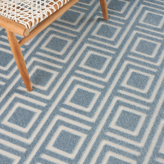 Nourison Home - Care Free Blue Area Rug CAF03