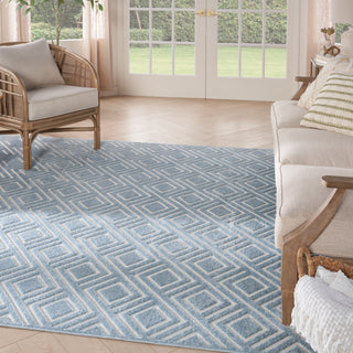 Nourison Home - Care Free Blue Area Rug CAF03