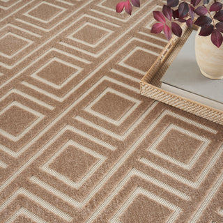The Rug Corner Nourison Home Care Free CAF03 BROWN Area Rugs  