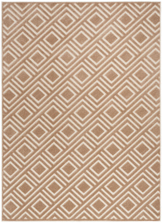 The Rug Corner Nourison Home Care Free CAF03 BROWN Area Rugs  
