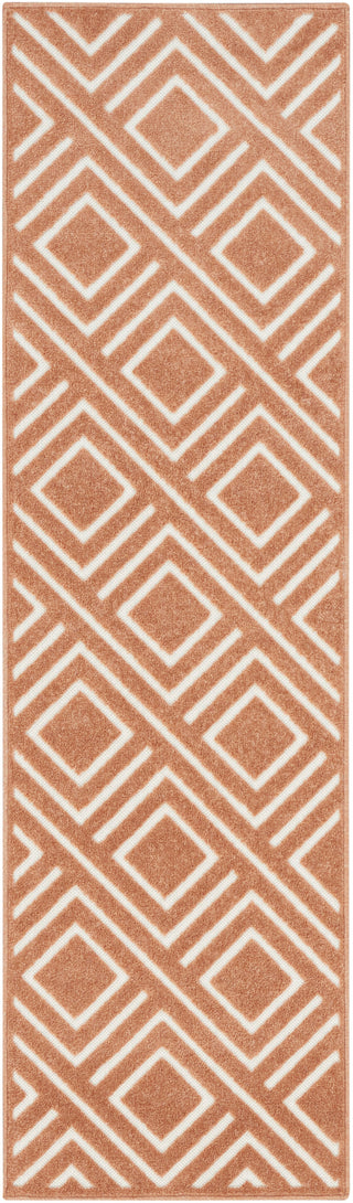 The Rug Corner Nourison Home Care Free CAF03 COPPR Area Rugs  