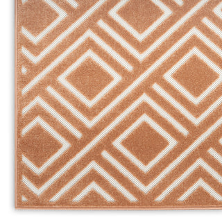 The Rug Corner Nourison Home Care Free CAF03 COPPR Area Rugs  