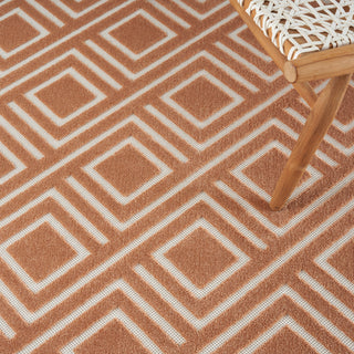 The Rug Corner Nourison Home Care Free CAF03 COPPR Area Rugs  
