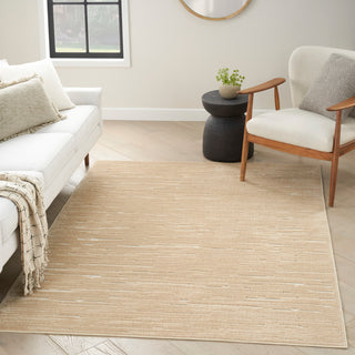 The Rug Corner Nourison Home Nourison Home - Care Free Taupe Area Rug CAF04  