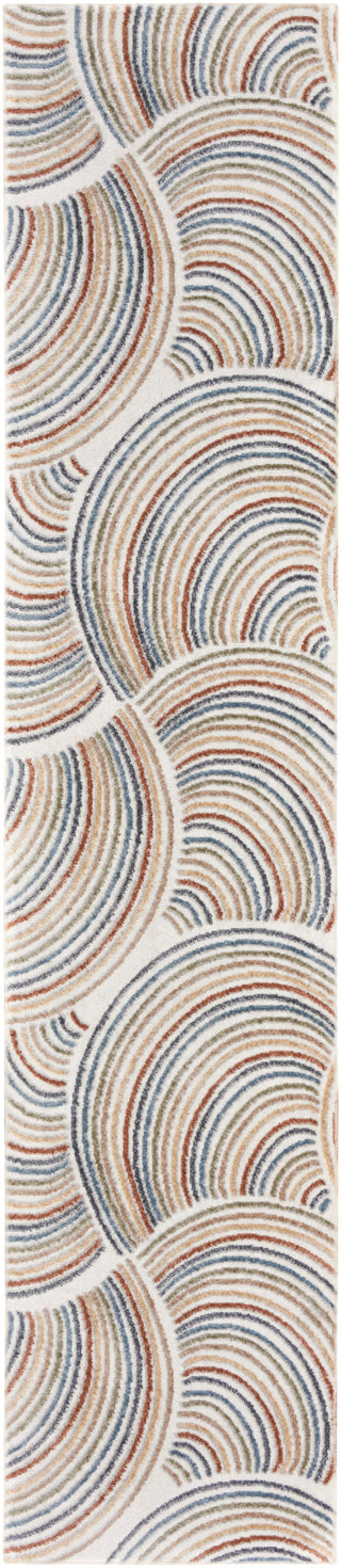 The Rug Corner Nourison Home Nourison Home - Astra Machine Washable Ivory/Multi-Color Area Rug ASW08  