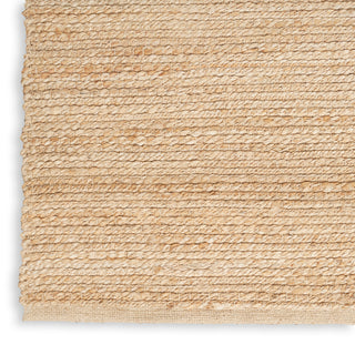 The Rug Corner Nourison Home Natural Jute NJT01 BLCHD Area Rugs  