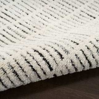 The Rug Corner Nourison Home Nourison Home - Modern Comfort Ivory/Black Area Rug MNC03  