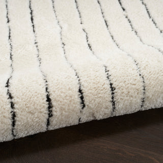 The Rug Corner Nourison Home Nourison Home - Modern Comfort Ivory/Black Area Rug MNC01  