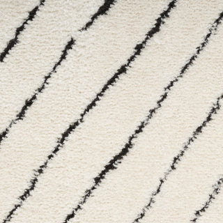 The Rug Corner Nourison Home Nourison Home - Modern Comfort Ivory/Black Area Rug MNC01  