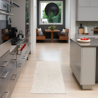 The Rug Corner Nourison Home Nourison Home - Modern Comfort Ivory/Black Area Rug MNC01  
