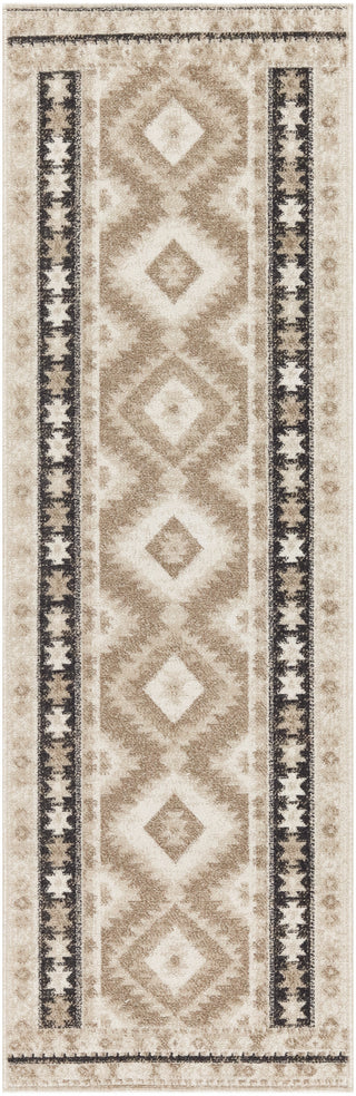 Nourison Home - Washable Decor Beige/Black Area Rug WSD06