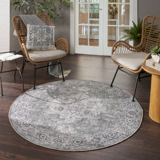 The Rug Corner Nourison Home New Concept Washables SR101 IVGRY Area Rugs  