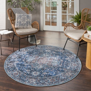 New Concept Washables SR101 IVNAV Area Rugs