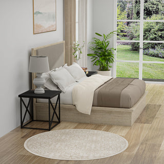The Rug Corner Nourison Home Nourison Home - Jubilant Ivory/Beige Area Rug JUB06  