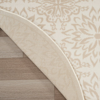 The Rug Corner Nourison Home Nourison Home - Jubilant Ivory/Beige Area Rug JUB06  