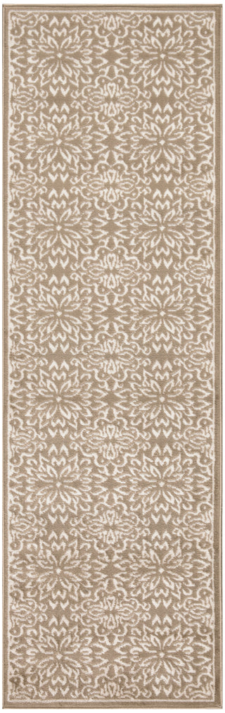 The Rug Corner Nourison Home Jubilant JUB06 TAUPE Area Rugs  