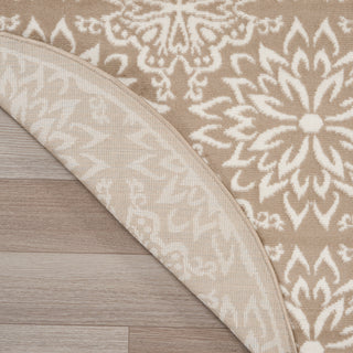 The Rug Corner Nourison Home Jubilant JUB06 TAUPE Area Rugs  