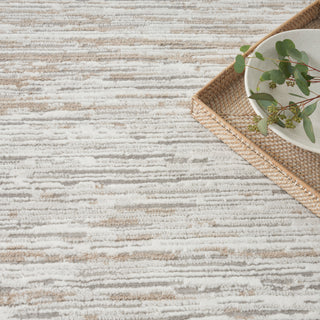 Nourison Home - Dew Silver/Beige Area Rug DEW01